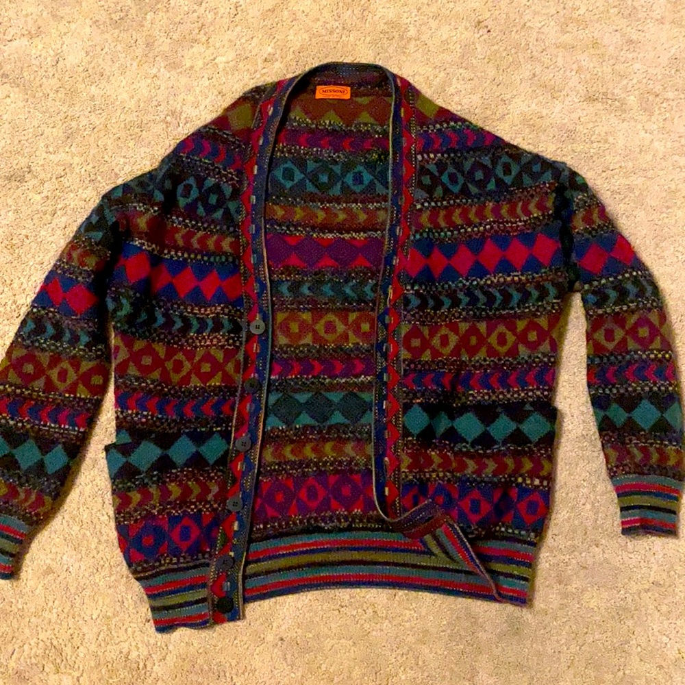 MISSONI WOOL CARDIGAN, VERY RARE (EUC)